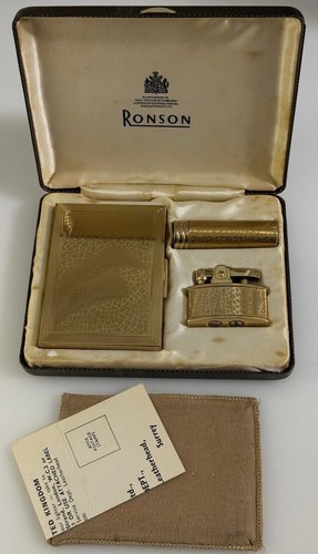 Vintage ronson lighter and - vintage,