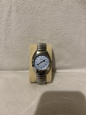 VISIONU Braille Touch Watch for Blind or Elderly - Blue Dial, Stretchy Braclet