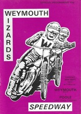 WEYMOUTH WIZARDS--SPEEDWAY