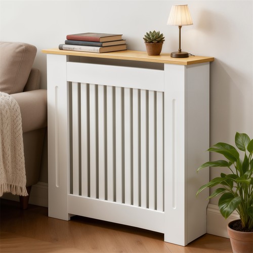 83cm large white - 83cm, oak