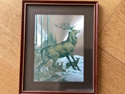 Vintage stag fawn foil - ,
