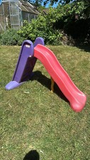 Little Tikes Easy Store Large Slide - Playset. Indoor or Outdoor. Purple & red.
