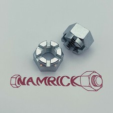 BSF Castle Nut BZP 1/4" 5/16"