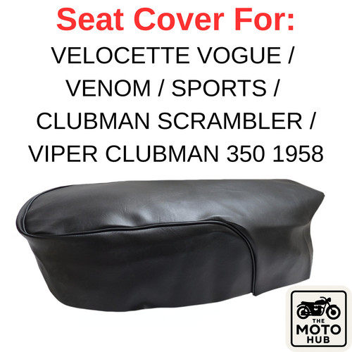 Seat cover velocette - cover,