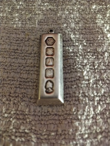958 britannia silver ingot - .958,