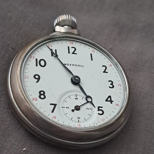 Ingersoll pocket watch hand - ingersoll, watch.