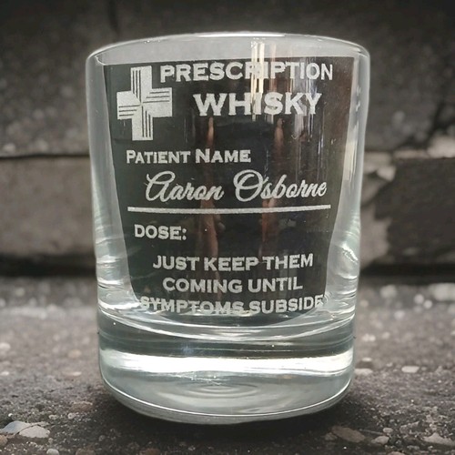 Prescription whisky glass - whisky,