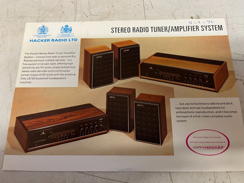 Hacker radio stereo - hacker,