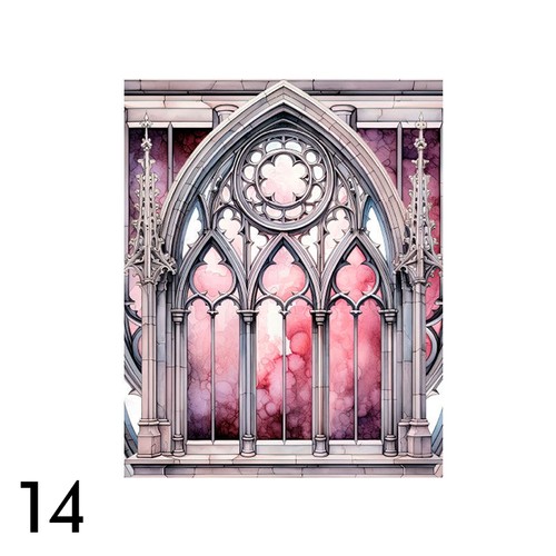 Church style stained - church,