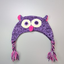 Build A Bear Purple Owl Knit