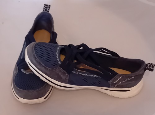 Ladies navy blue - blue, clarks