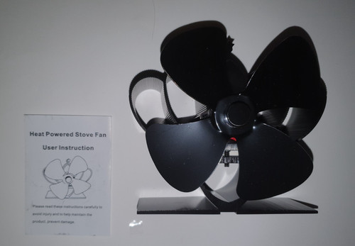 Heat power stove top fan - stove,