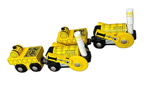 Bigjigs rocket train heritage - bigjigs,