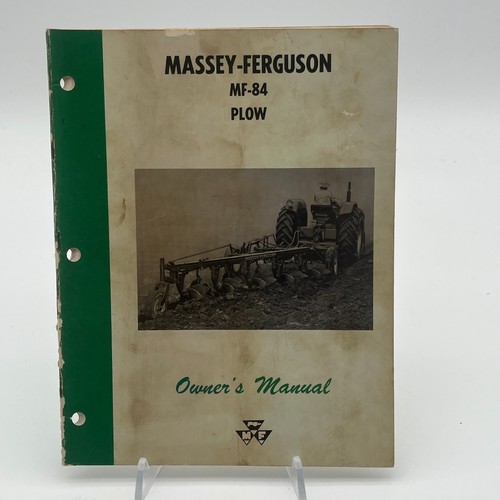 Massey ferguson mf84 plow - massey,