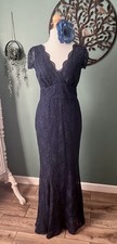 Ariella London Navy Lace