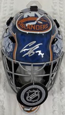 ILYA SOROKIN SIGNED FULL-SIZE FS NY ISLANDERS GOALIE HELMET MASK W/ JSA COA