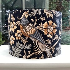 Black Ochre Tan lampshade in