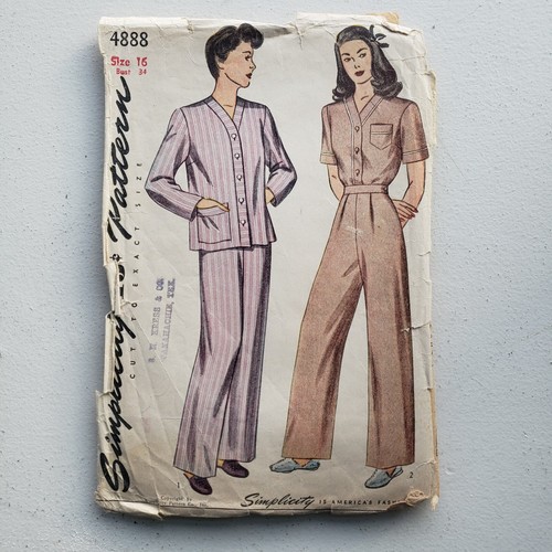 1940s vintage simplicity 4888 - 1940s,