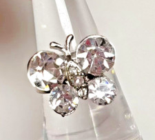 Adjustable Clear Butterfly