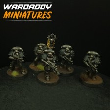 Well Painted Warhammer 40k Iron Warriors Marines ×5 AB6 HH 30K Games Workshop