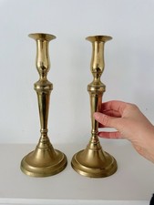 Pair of Vintage Brass Large