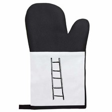 Wooden ladder oven glove - oven, /