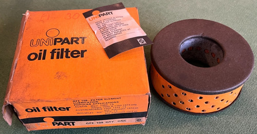New oil filter gfe109 austin - filter,