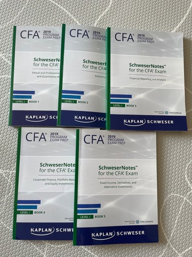 Kaplan schweser cfa level - kaplan,