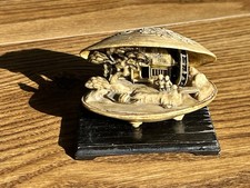 Vtg Japanese Celluloid Carving