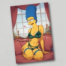 Fridge Magnet Marg Simpson -