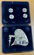 Antique E.O. Richer & Co Dotting Tool with Spare Wheels & Case Drafting German