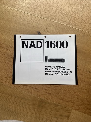 Nad 1600 original owner - 1600,