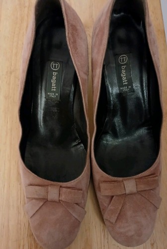 Bagatt dusky pink suede - pink, kitten