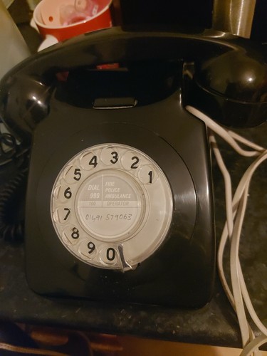 Vintage gpo 746 rotary dial - 746,