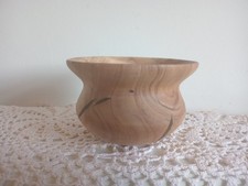 Small Hand Turned Wooden Bowl