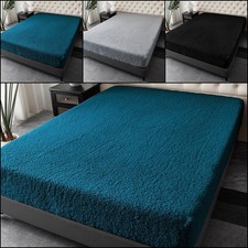 Teddy fleece bed sheet - fleece,