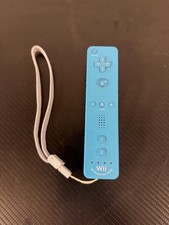 Official Genuine Nintendo Wii Wii U Motion Plus Controller Blue With Strap