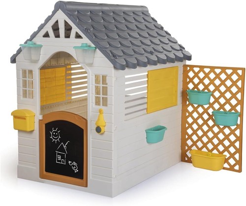 Playhouse with fence for kids - with,