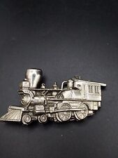 Vintage Ibex Belt Buckle Train