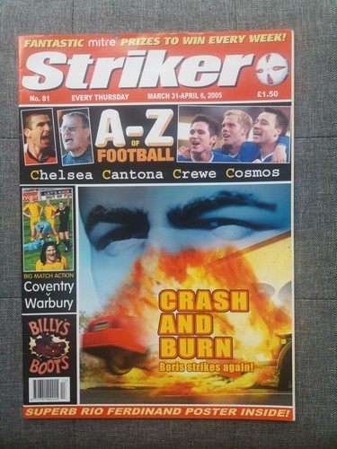 Striker comic issue - issue, 81