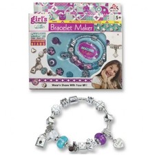 Bracelet Making Kit Jewel Charm Friendship Beads Children Age 5+ Boxed Stocking
