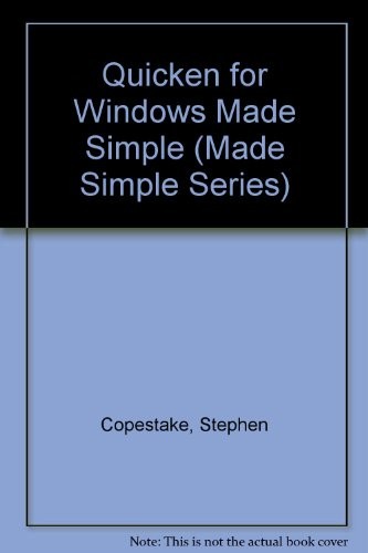 Quicken for windows - for, windows-stephen