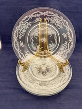 Set of 8 FOSTORIA ROMANCE 7"