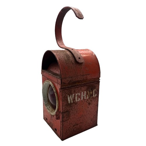 Vintage railway lamp connaught - vintage,