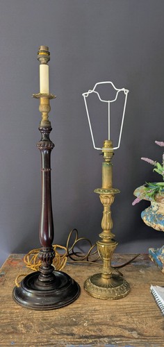 Vintage antique pillar table - pillar,