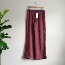 Zara Dark Pink Wide Leg