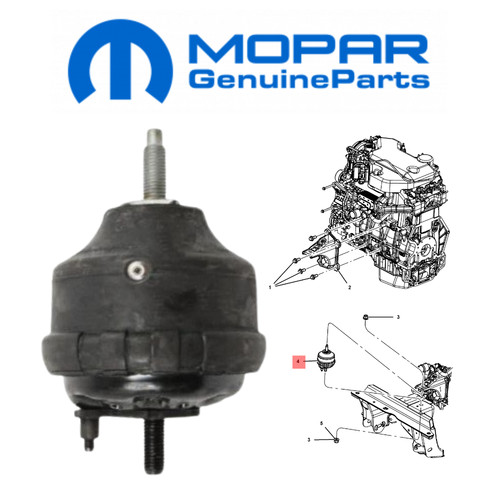 Engine mount for - engine,