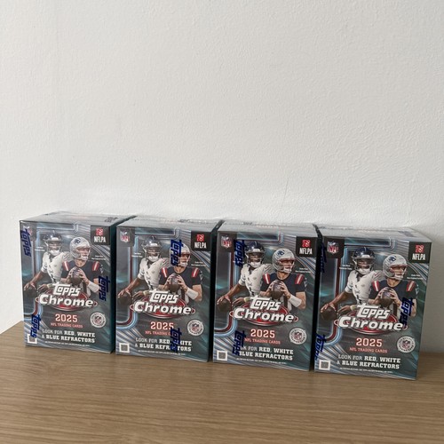 Topps 2025 chrome football nfl - football,