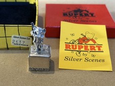 Rupert Bear Silver Scenes Edward Elephant Boxed