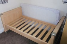 Mamas & Papas childs bed light wood